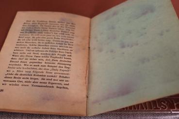 Preview: Informations-Schrift Nummer 37 - Englands Kriegsziele 1940